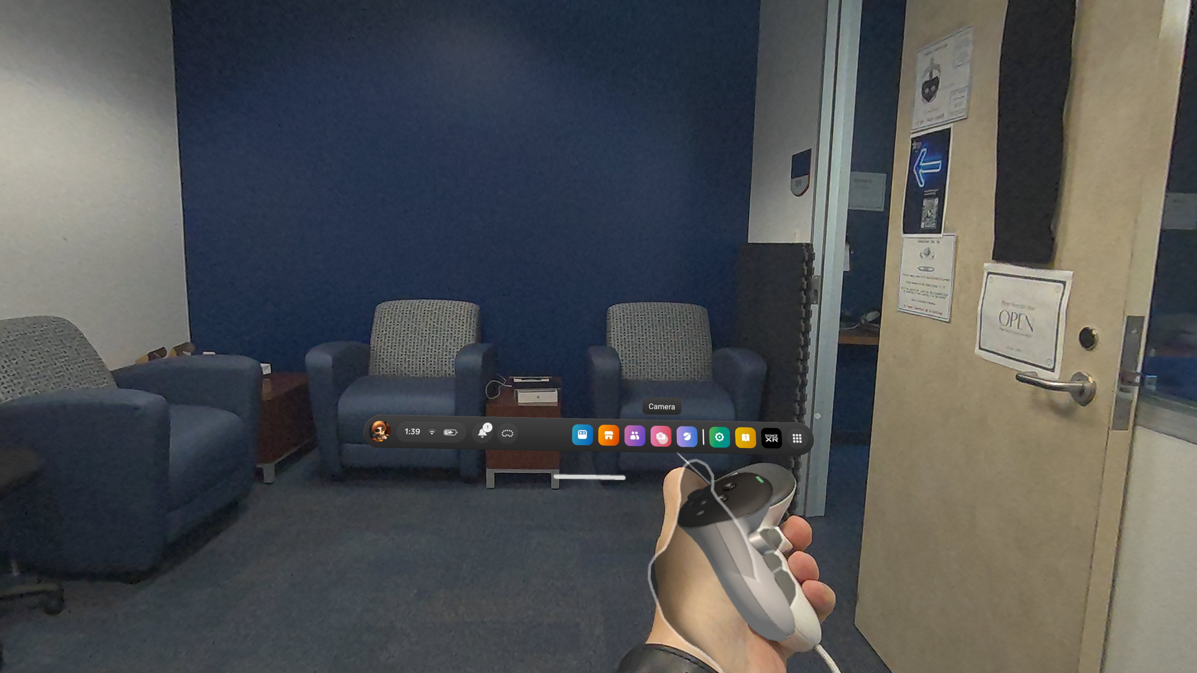 Quest Camera Menu